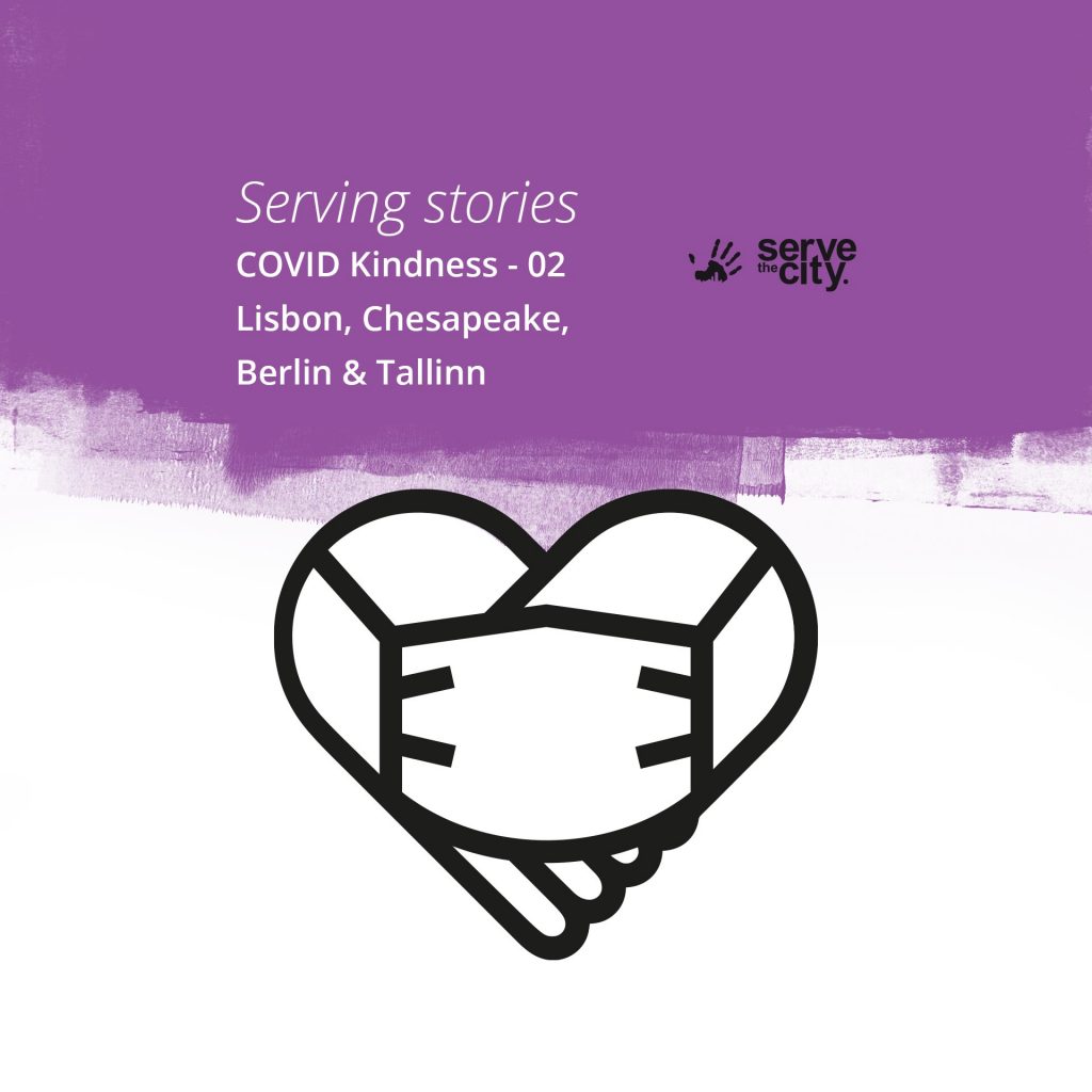 As we revisit the first four cities in Season 1 — Lisbon, Chesapeake, Berlin and Tallinn — we find out that agility is everything. In each city, we discover how the expertise, partnerships, and concerns developed in everyday volunteering are being adapted to show kindness in this crisis—and the touching stories that result.