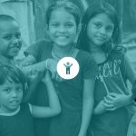 Playing with refugee kids - Serve the City 2019