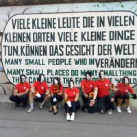 STC Motto wall - Serve the City Berlin