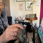 elderly digital walk