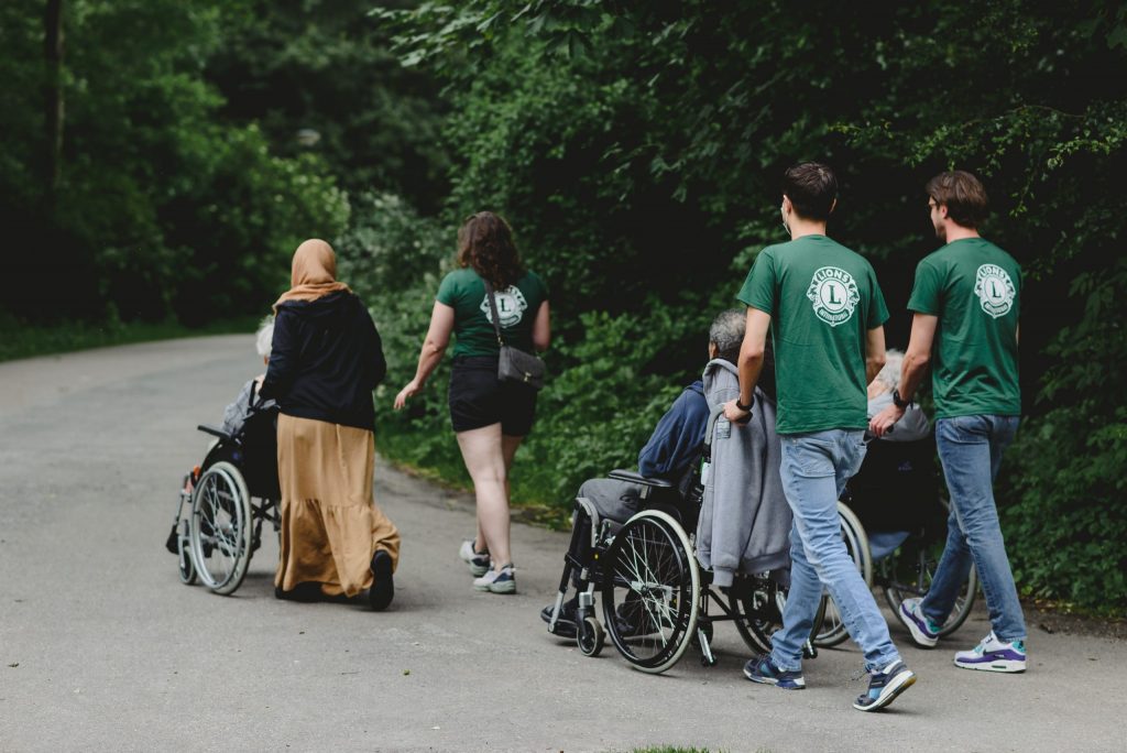 wandelen met ouderen