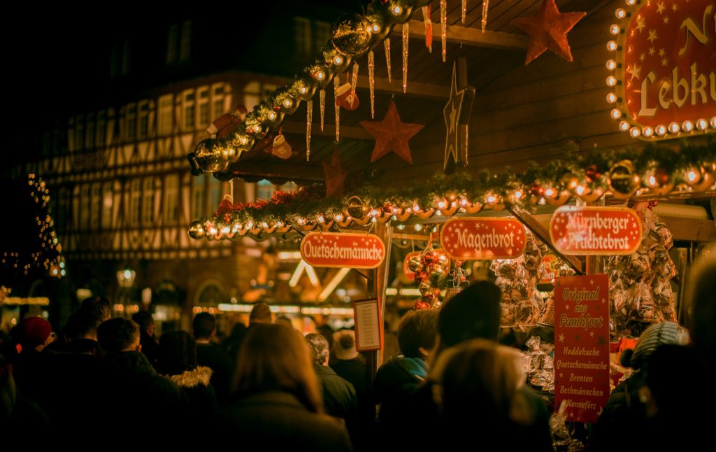 Deutsch sprechen lernen auf dem Weihnachtsmarkt Hannover!