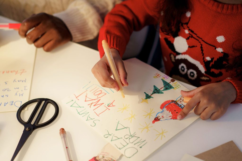 Weihnachtswünsche persönlich entgegennehmen