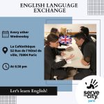 English Language Exchange - Wednesday, March 15th, Paris, France