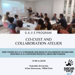 S.A.V.E. Member Program: Co-exist and Collaboration Workshop, August 15th, Paris, France